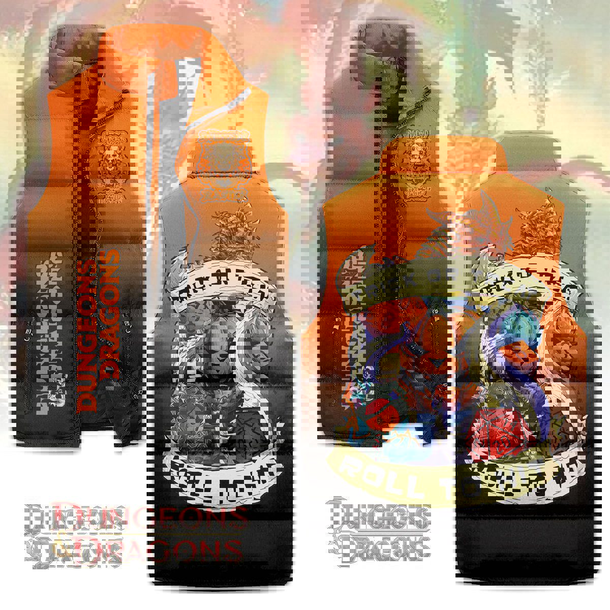 Trick or Treat Dungeons & Dragons Sleeveless Coat Sleeveless Vest Gift For Fans
CCS4225