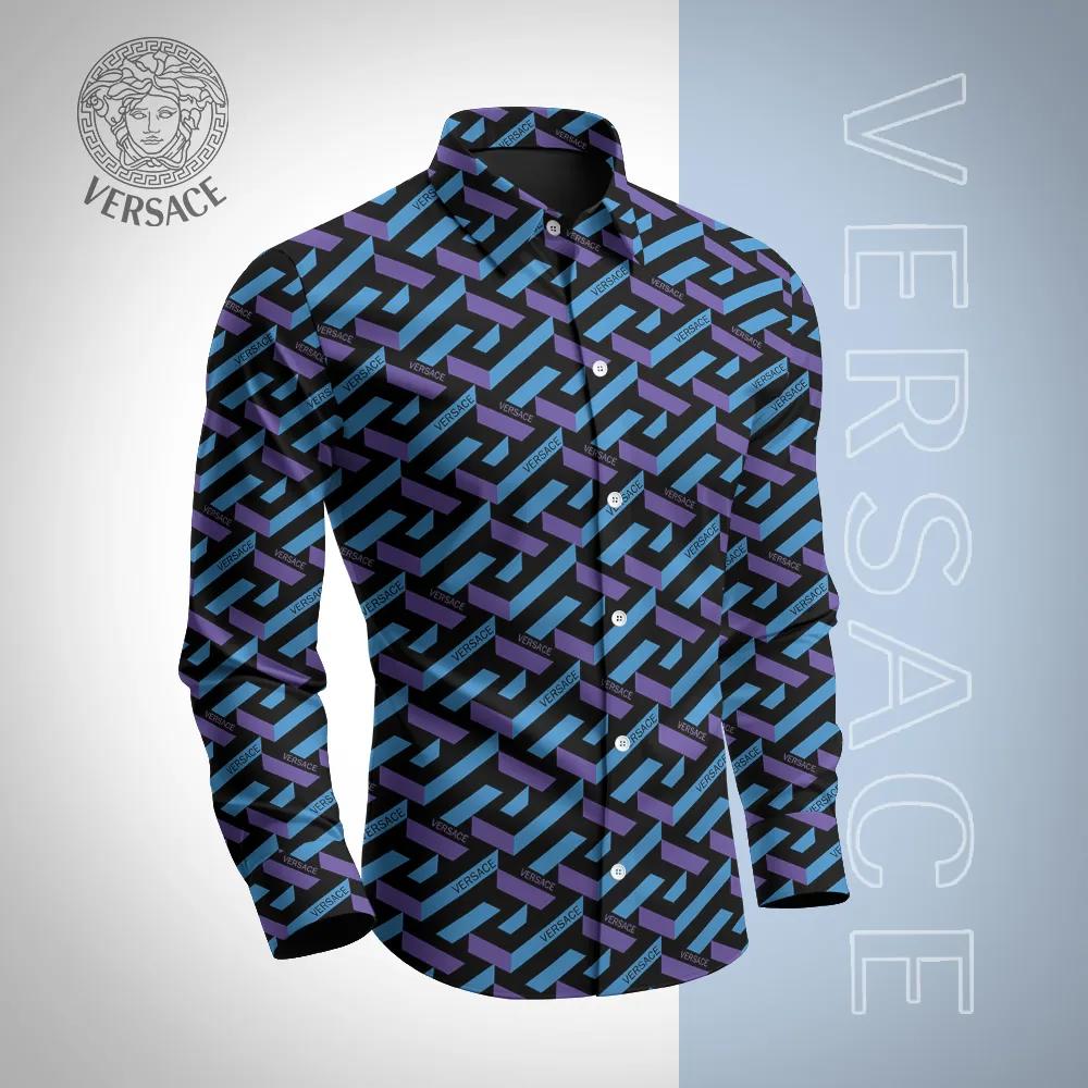 VERSACE Premium Long Sleeve Button Shirt 2026 LUX-CCY-03Y5VNPVS