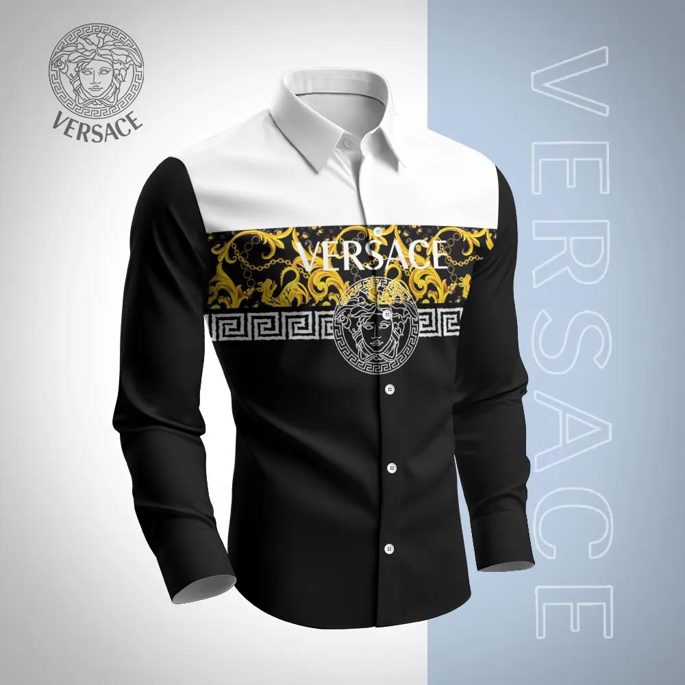 VERSACE Premium Long Sleeve Button Shirt 2026 LUX-CCY-09RCX20EU
