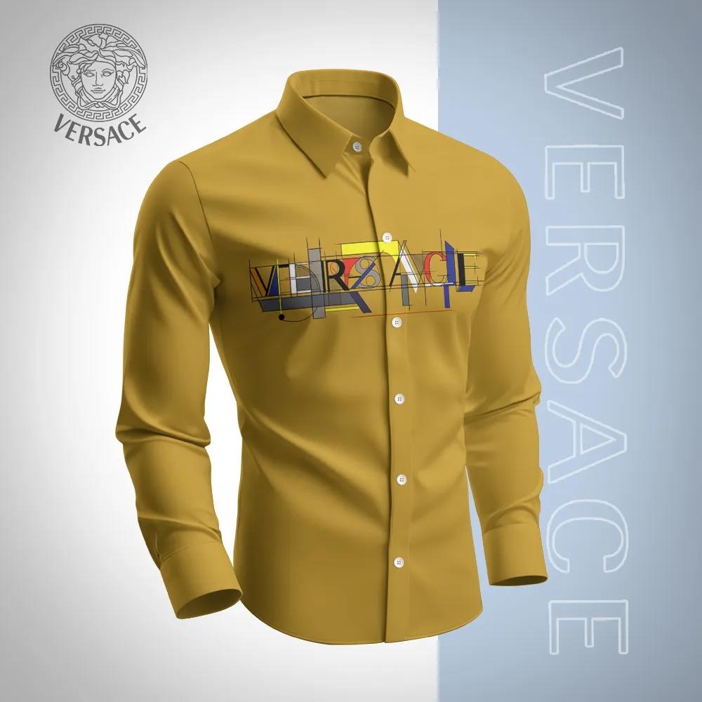 VERSACE Premium Long Sleeve Button Shirt 2026 LUX-CCY-0UGYEL4JD