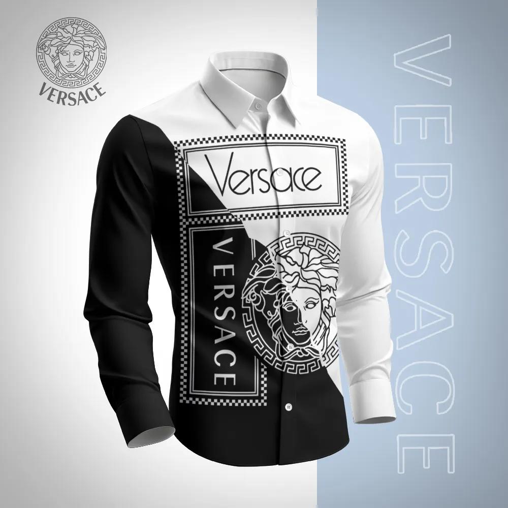 VERSACE Premium Long Sleeve Button Shirt 2026 LUX-CCY-0YPSIWK1U