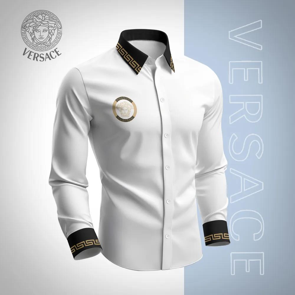 VERSACE Premium Long Sleeve Button Shirt 2026 LUX-CCY-0ZGS55RKT