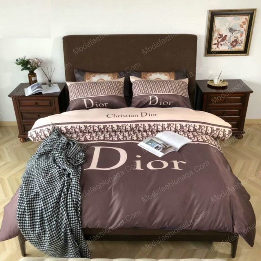 Christian dior logo brands 13 bedding set