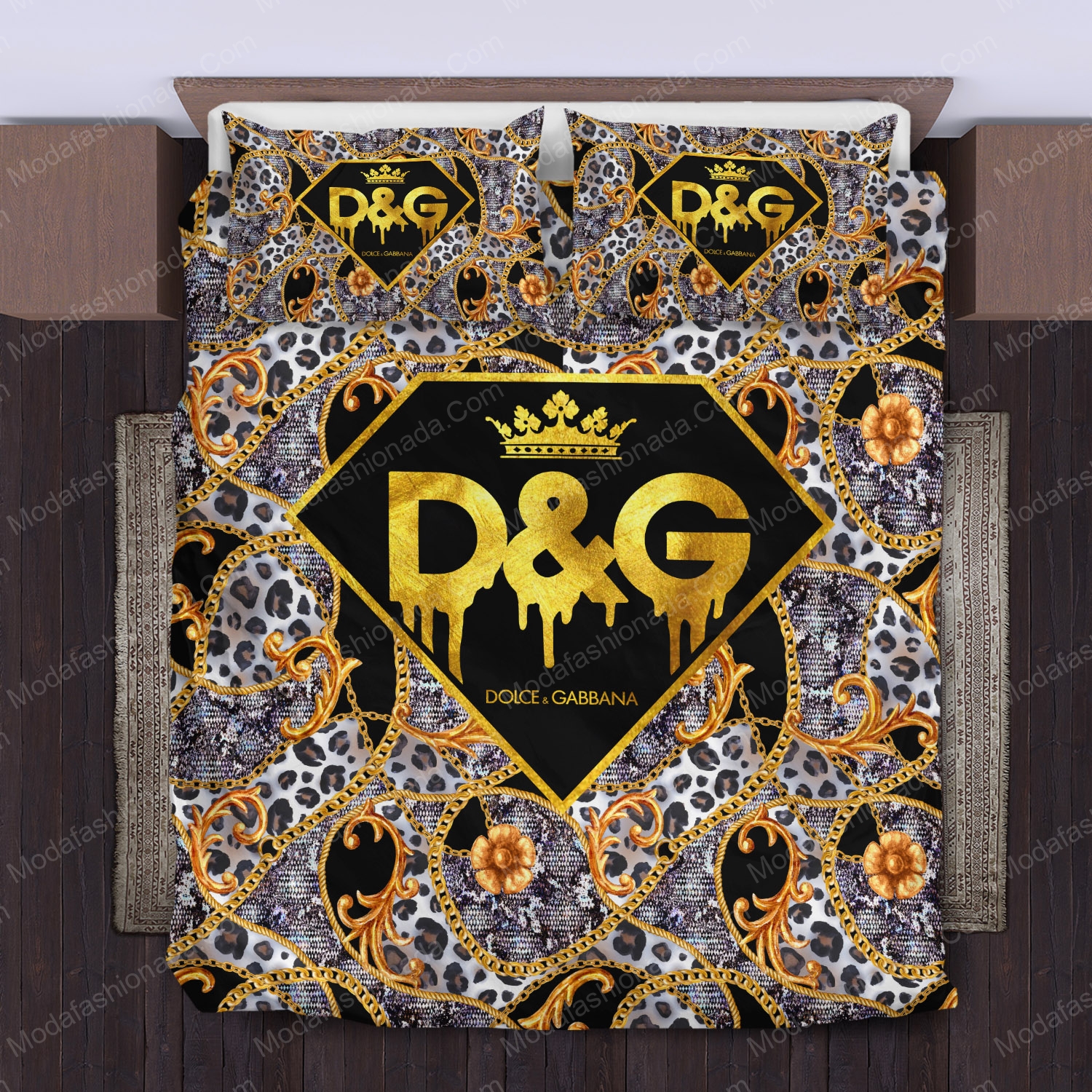 Diamond dolce & gabbana bedding sets
