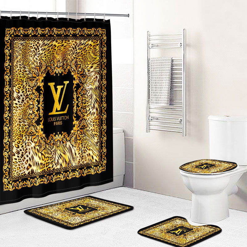 Louis vuitton shower curtains tigger full bathroom sets