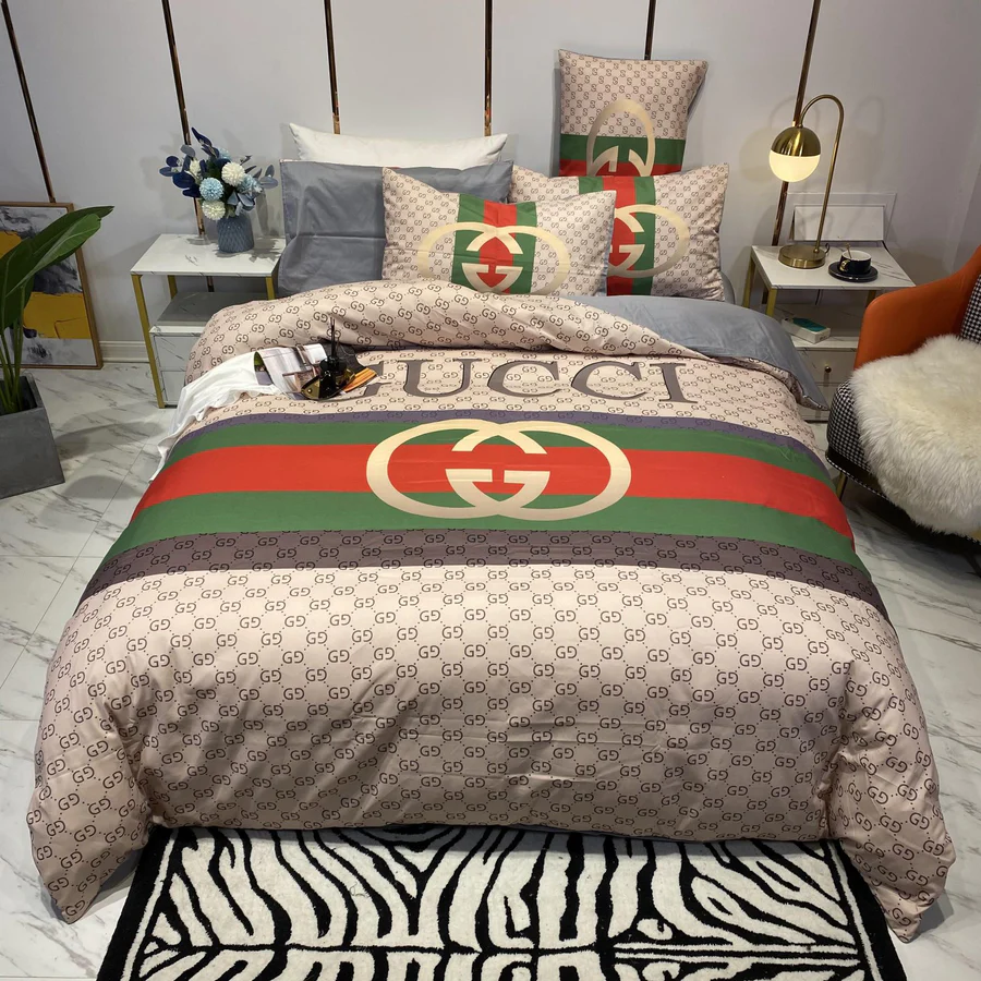 Gucci Bronze Bedding Set