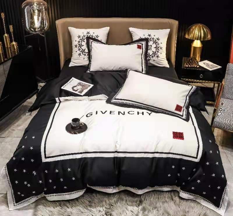 Givenchy luxury brand high-end bedding set home decor ht