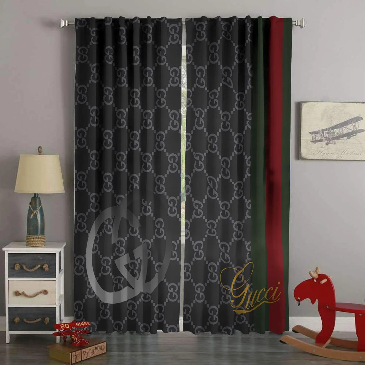 Gucci edition living room curtain 131