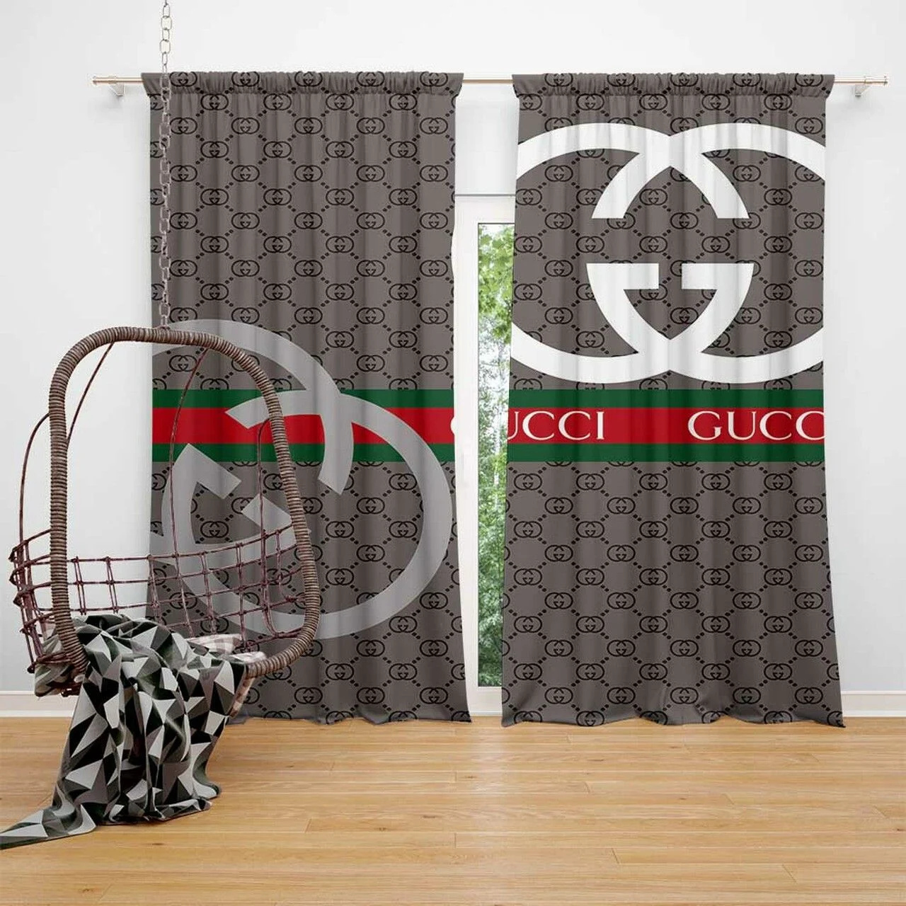 Gucci edition living room curtain 2032