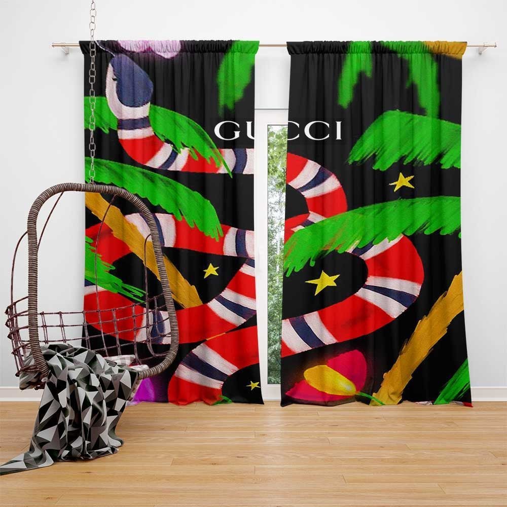 Gucci edition living room curtain 2034