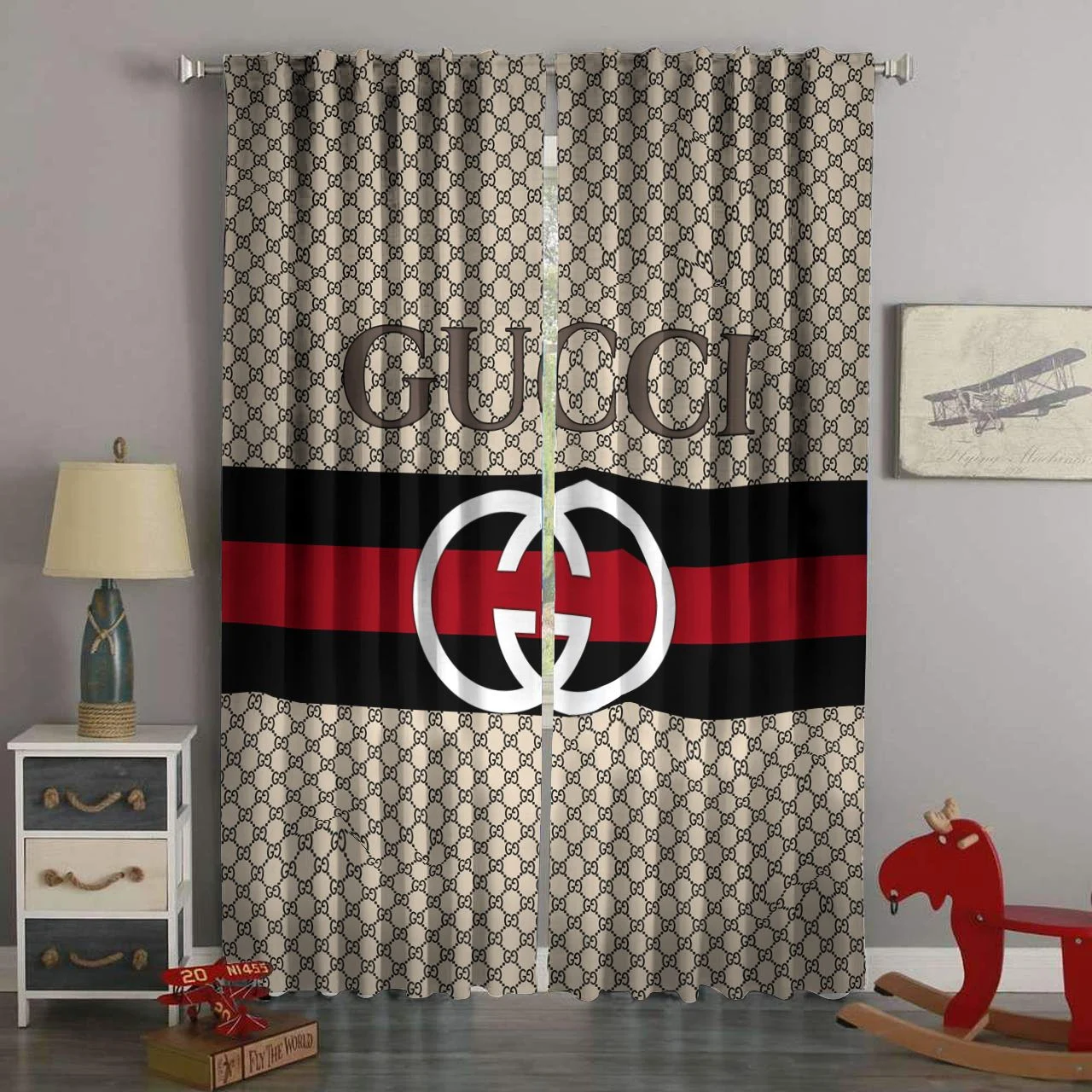 High-end living room curtain es01