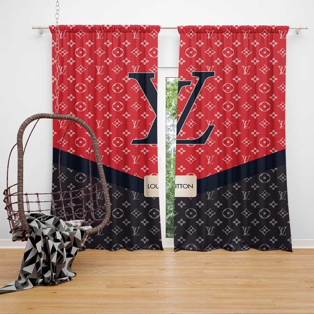 Louis vuitton edition living room curtain 2041