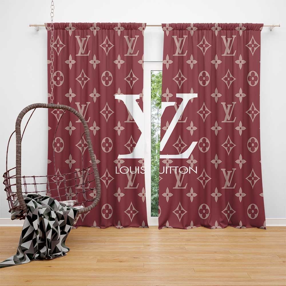 Louis vuitton edition living room curtain 2048