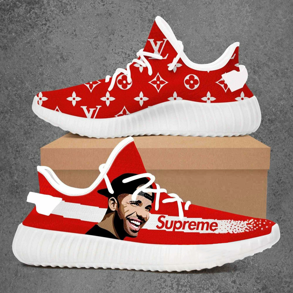 Louis vuitton supreme drake yeezy boost shoes sport sneakers