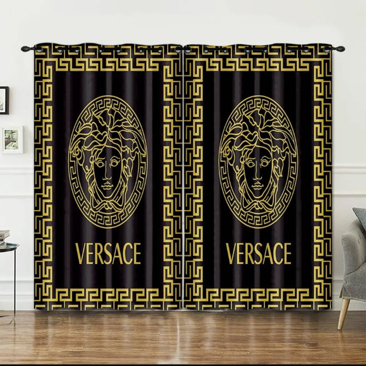 Luxury brand living room curtain #174