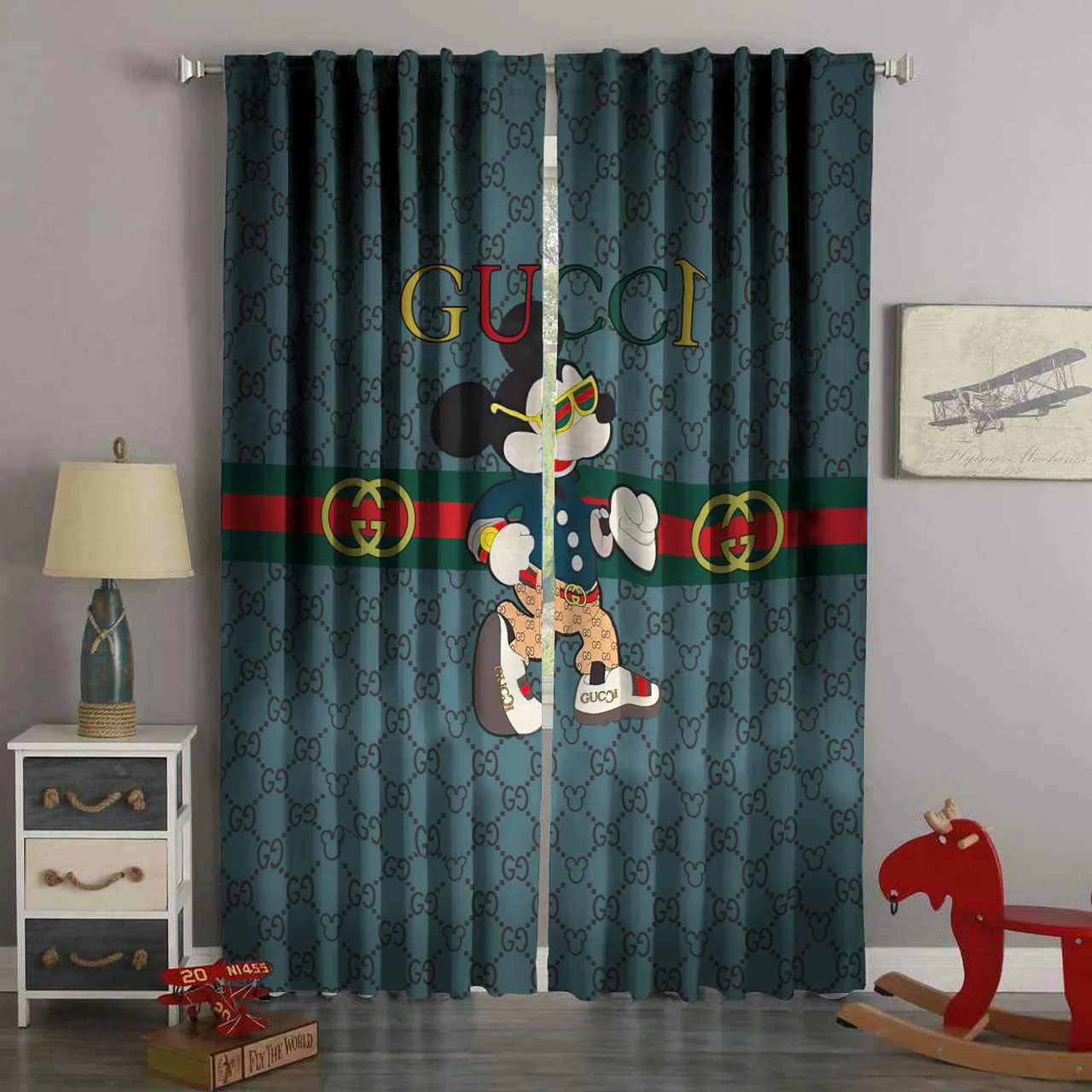 Luxury brand living room curtain #184