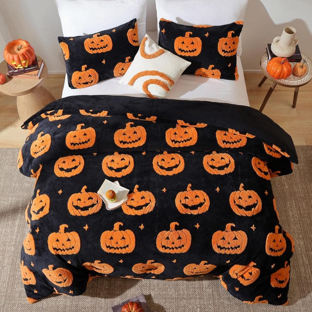 Jack-O’-Lantern Bedding Set – Perfect Halloween Decor