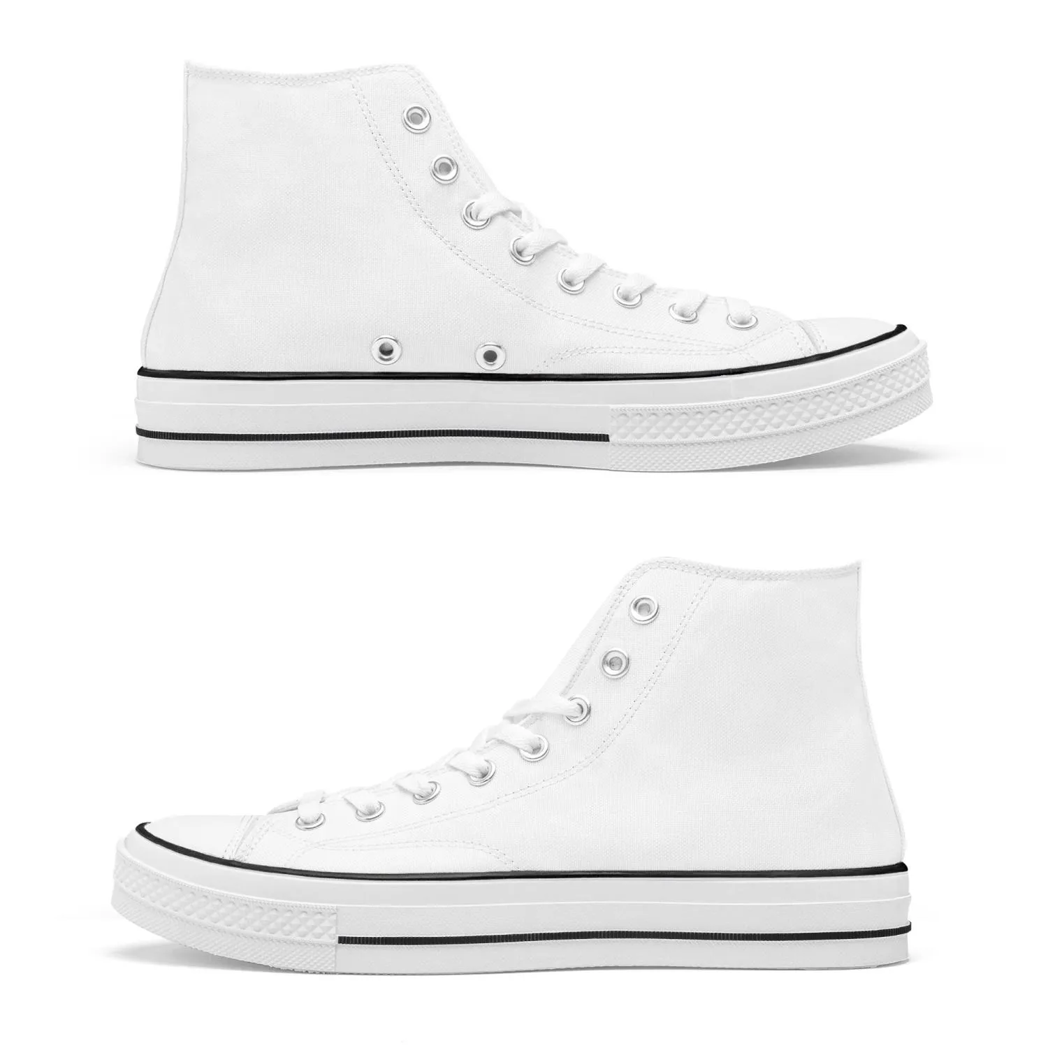 High Top Retro Canvas Shoes