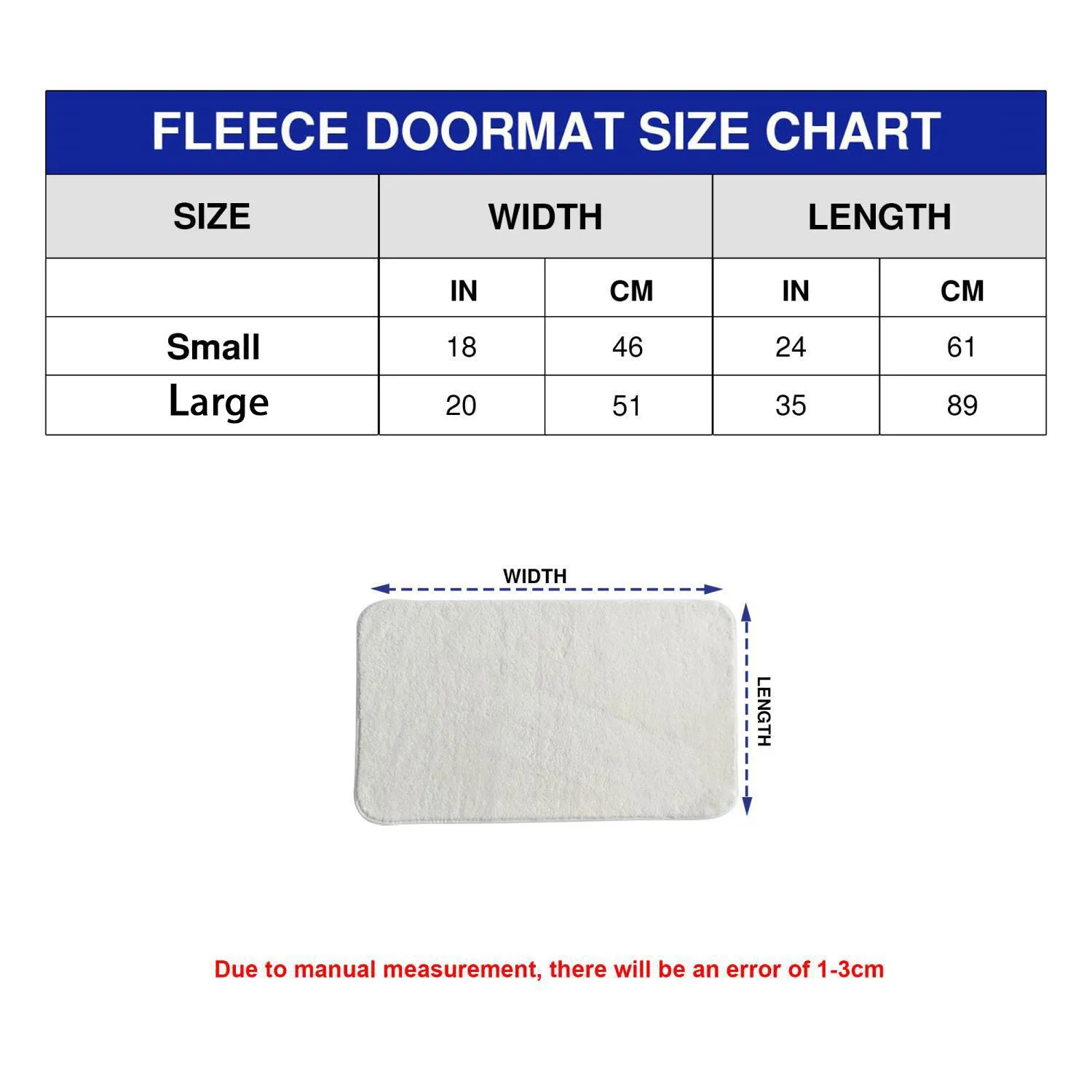Fleece Doormat