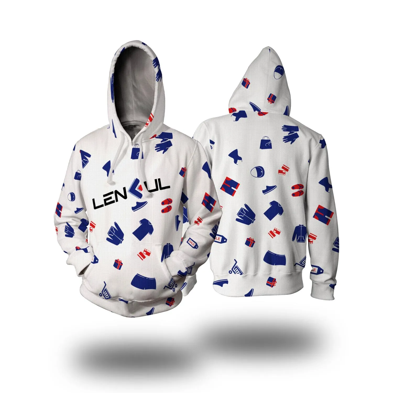 3D Hooded Sweater