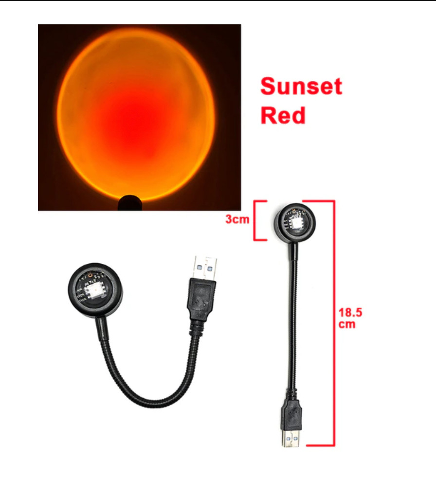 Sunset Lamp Sunset Projector Mood Light