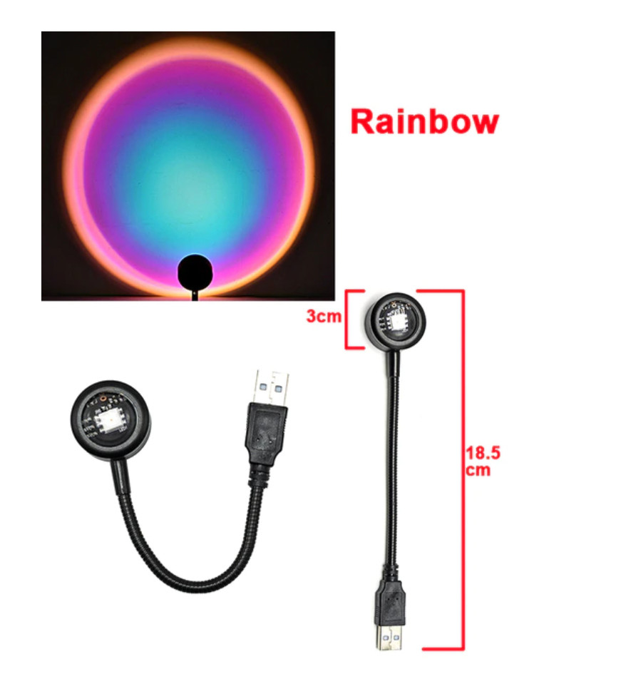 Sunset Lamp Sunset Projector Mood Light