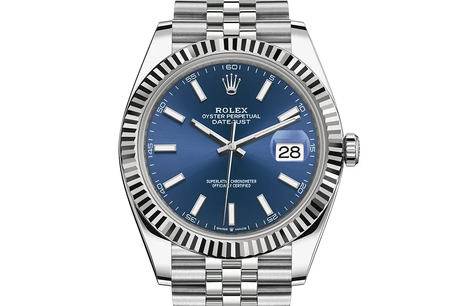 Rolex DATEJUST 41 Oyster, 41 mm, Oystersteel watch