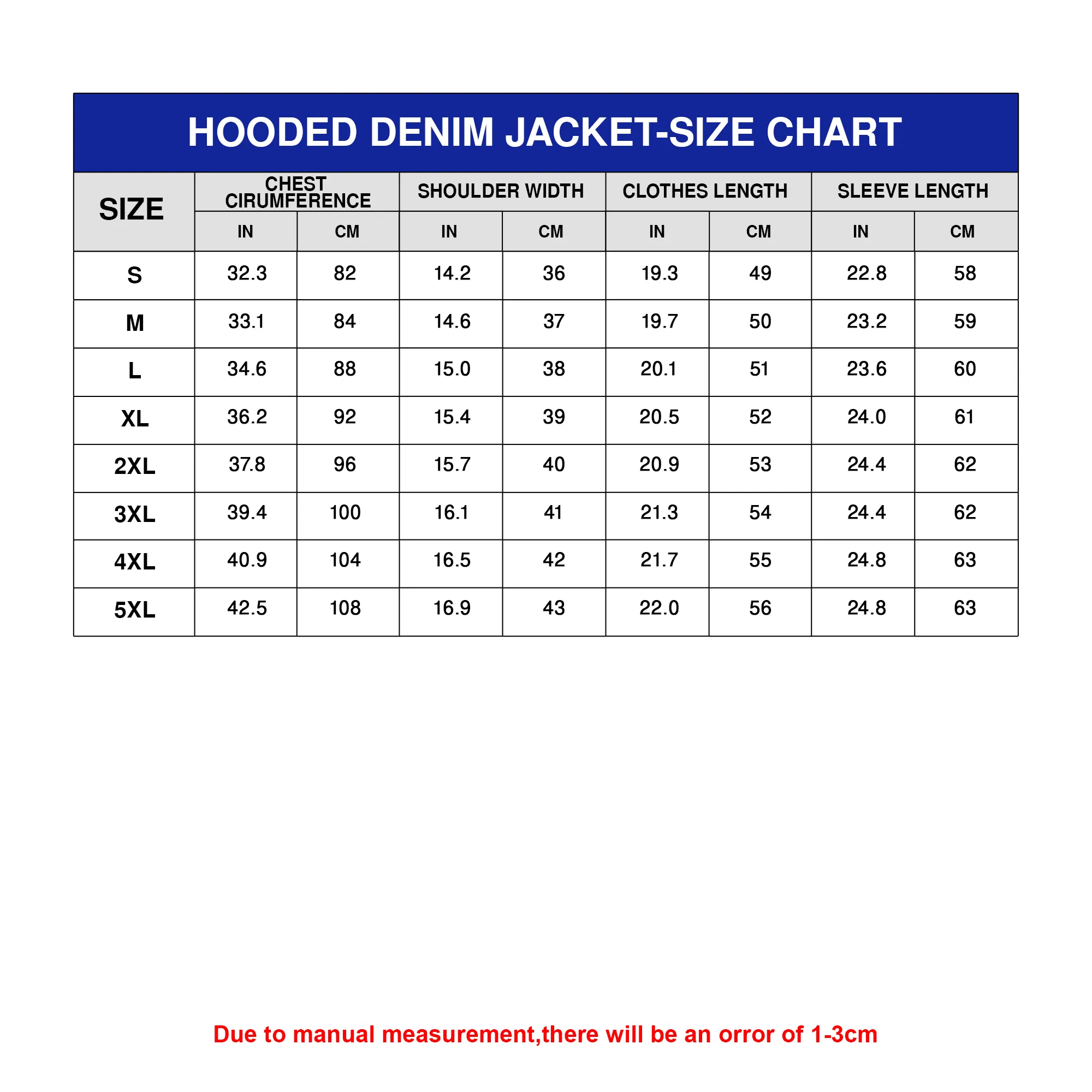 2D Hooded Denim Jacket