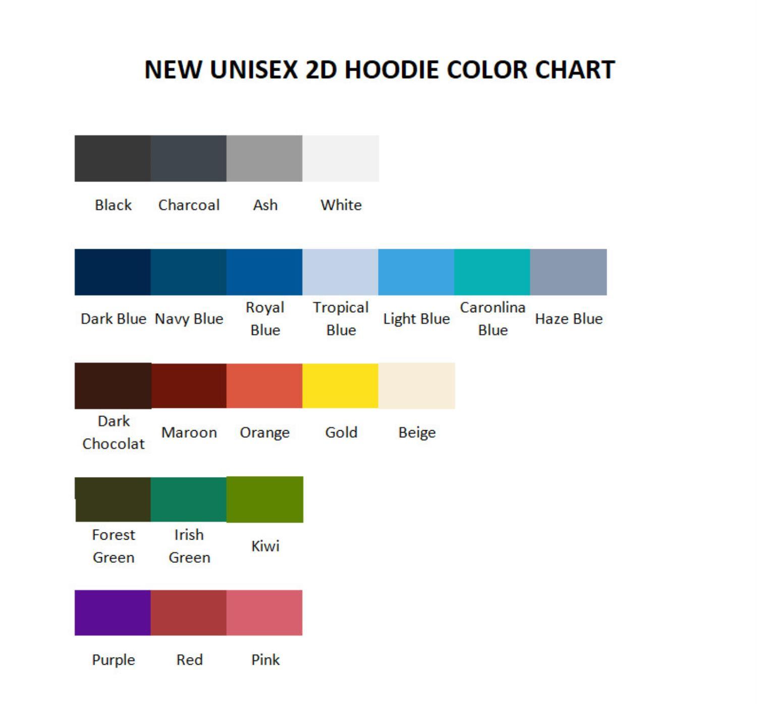 2D Hoodie (US Size)
