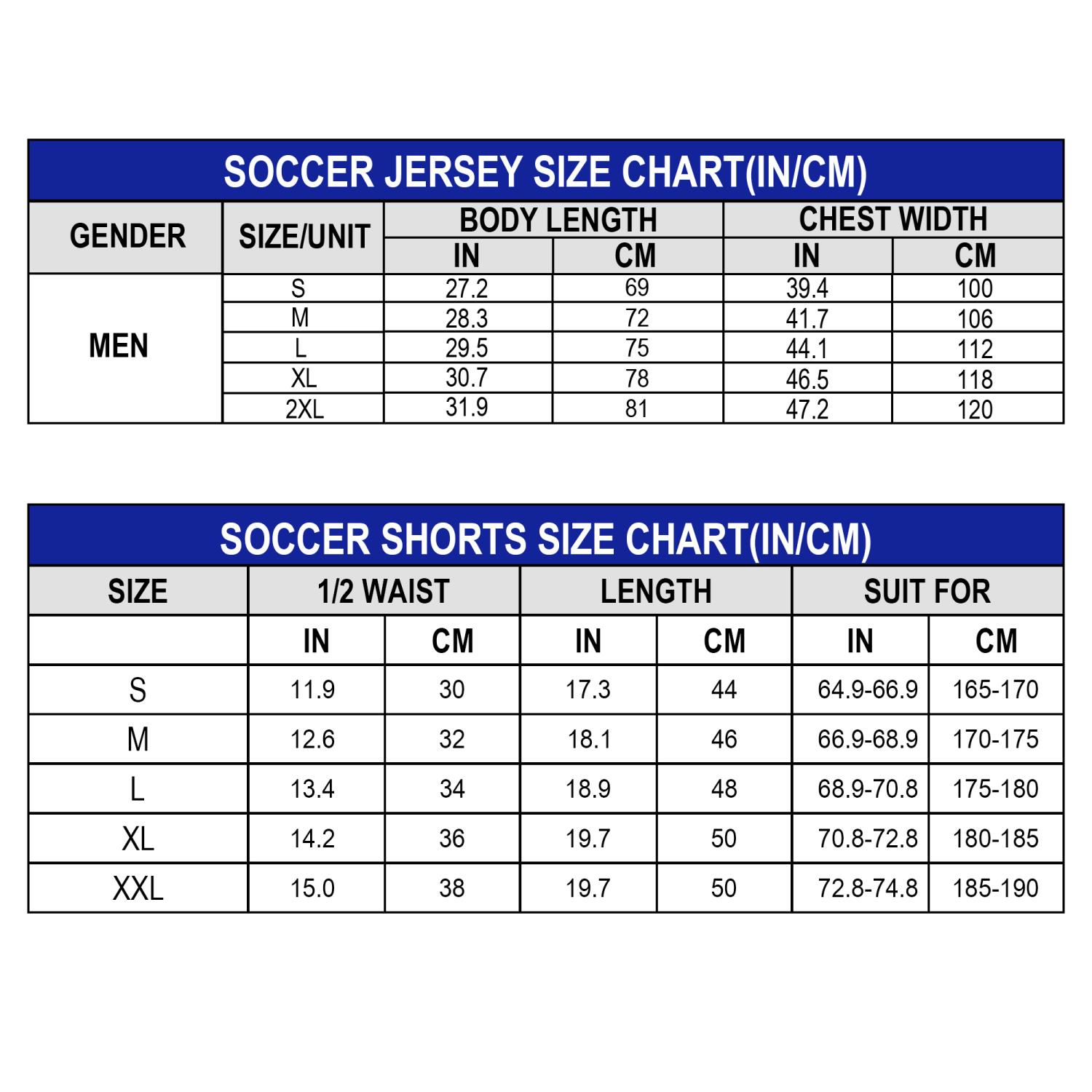 High Quality Football Jersey and Shorts Set