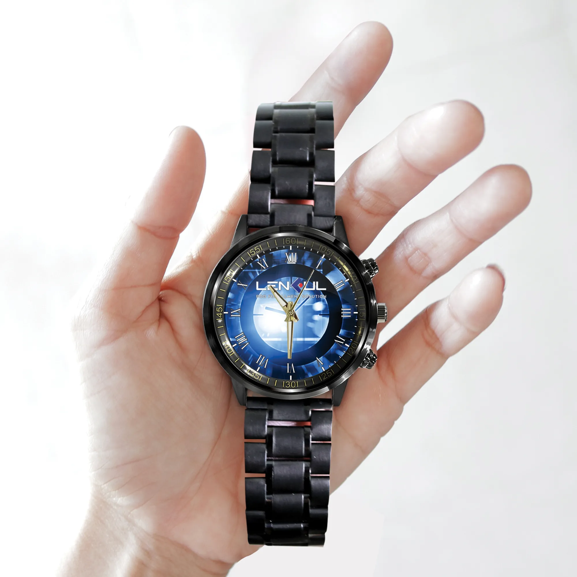 Black Stainless Steel Watch