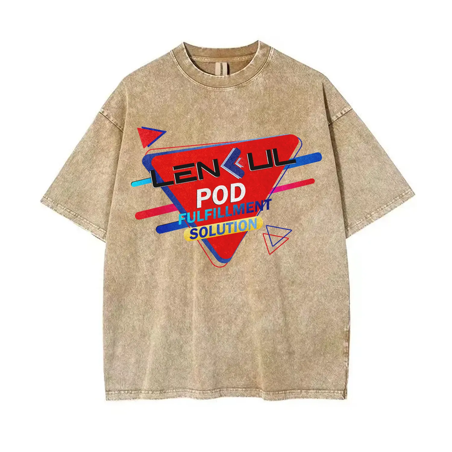 2D Unisex Mineral Wash T-Shirt (DTF)