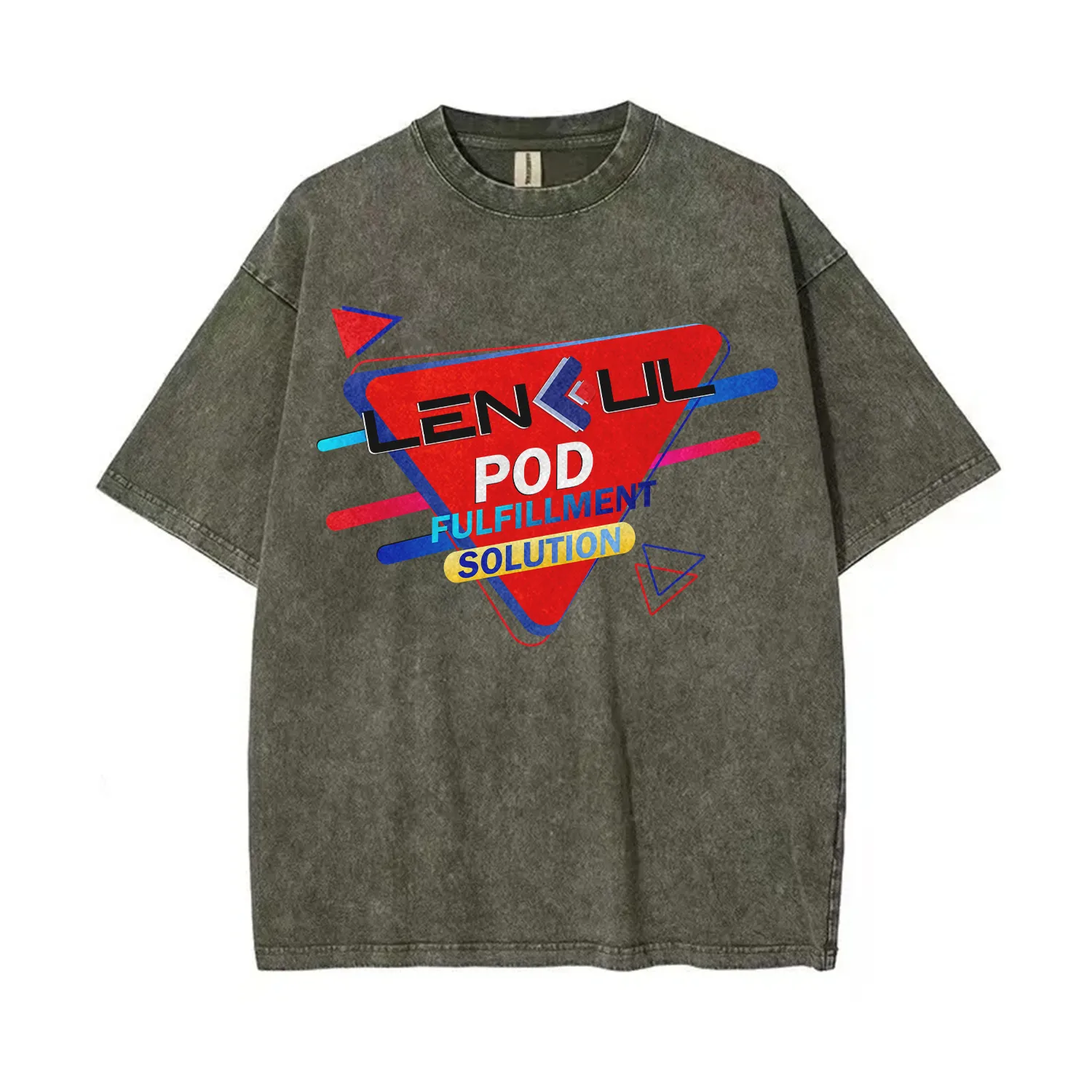 2D Unisex Mineral Wash T-Shirt (DTF)