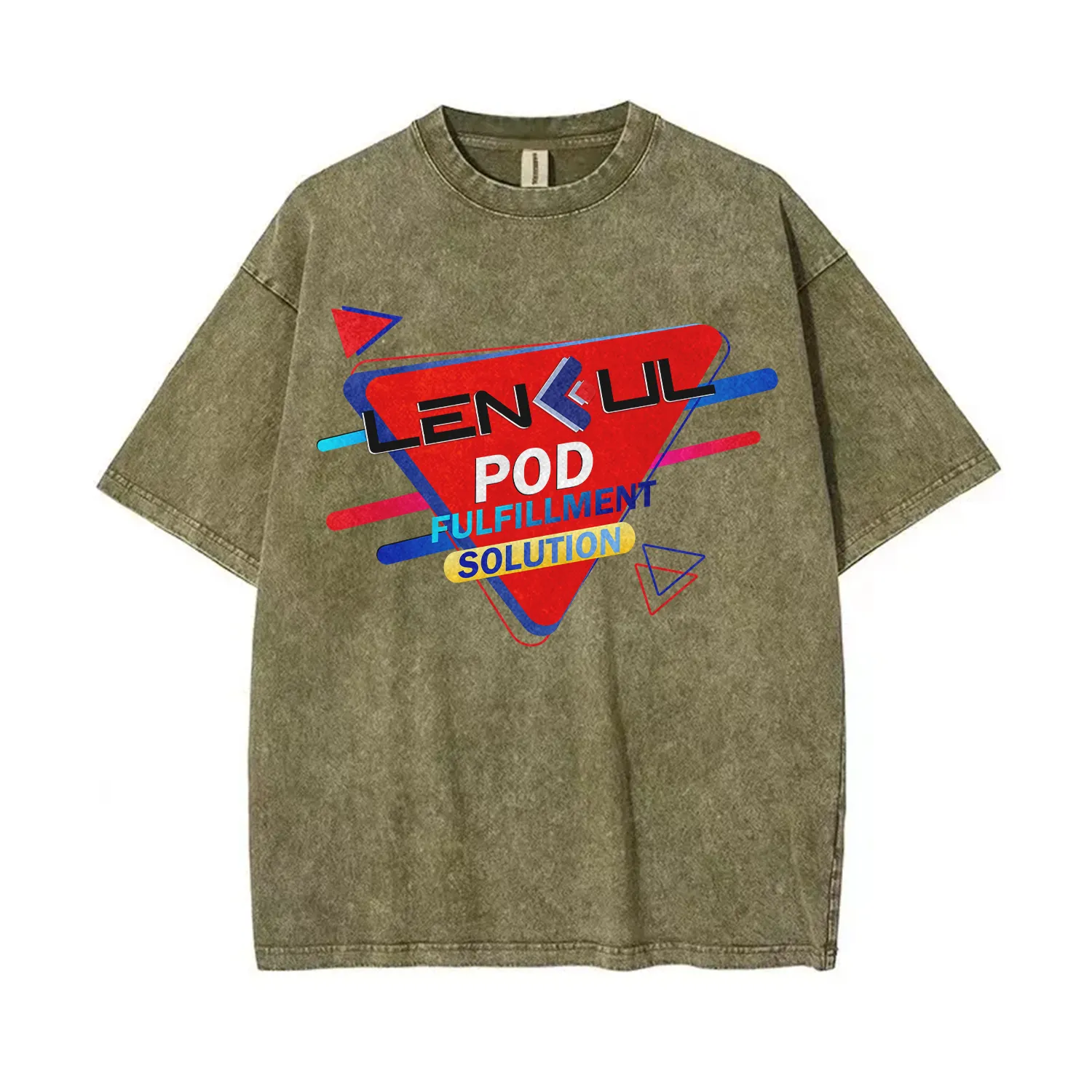 2D Unisex Mineral Wash T-Shirt (DTF)