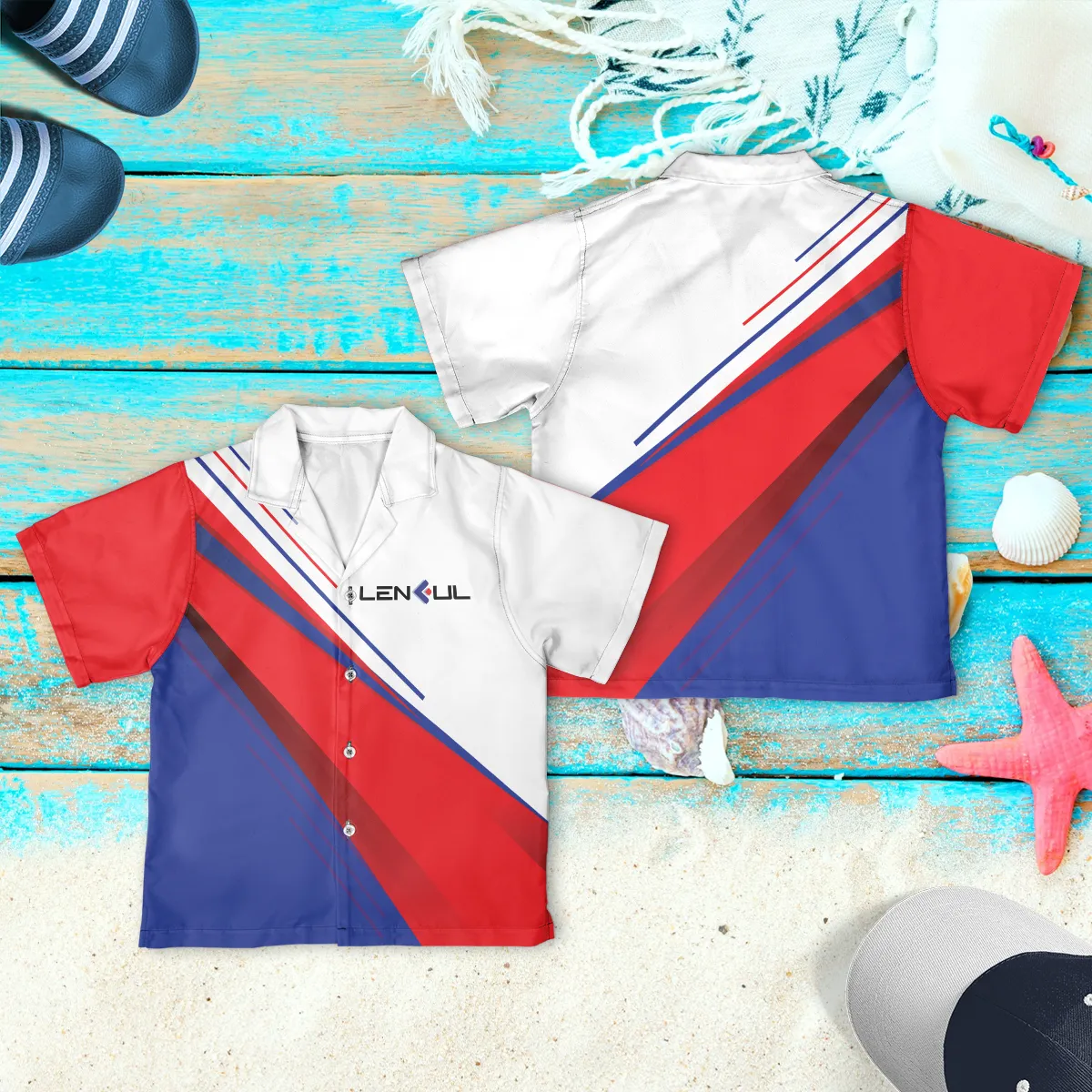 3D Kids' Hawaiian Shirt