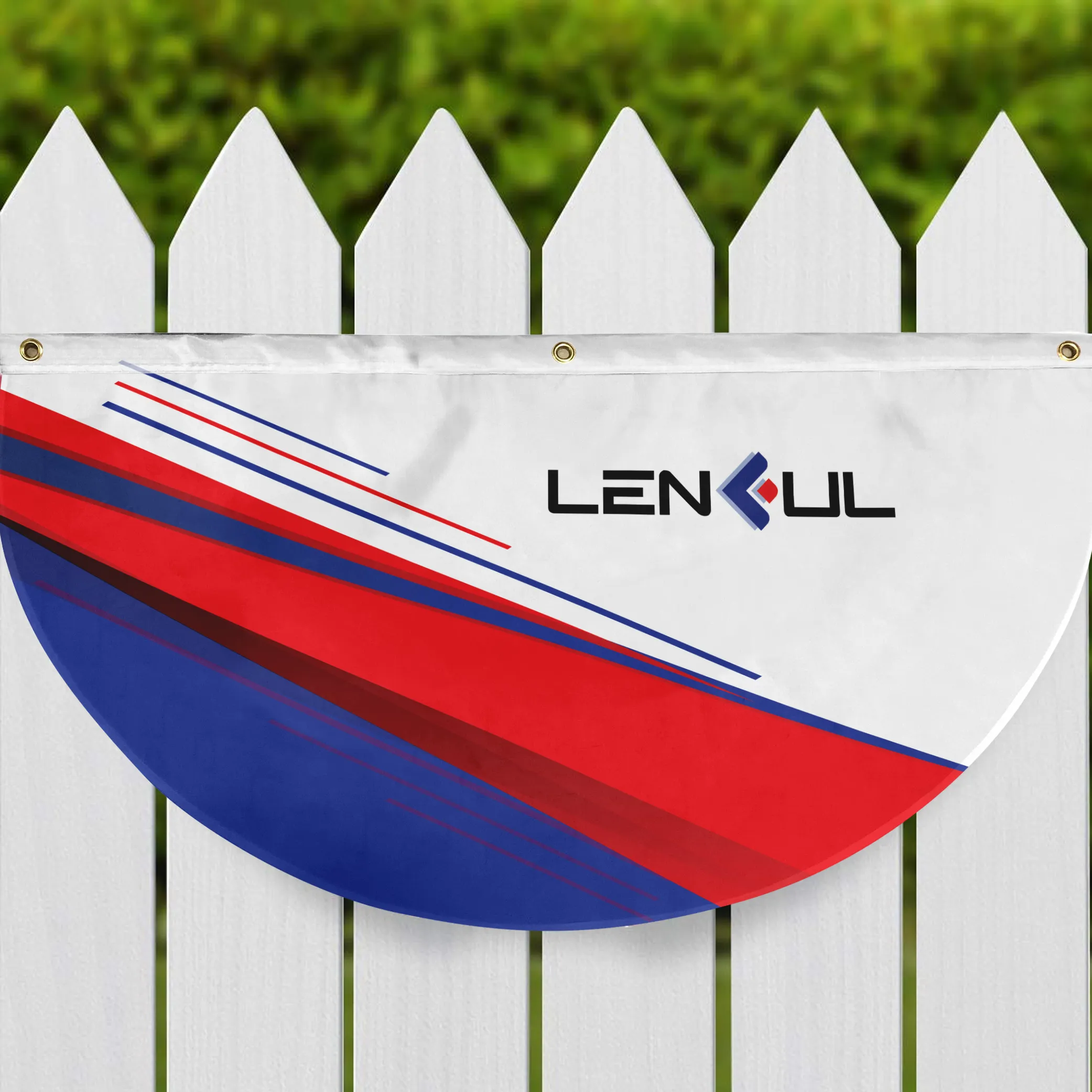 Non-Pleated Fan Flag