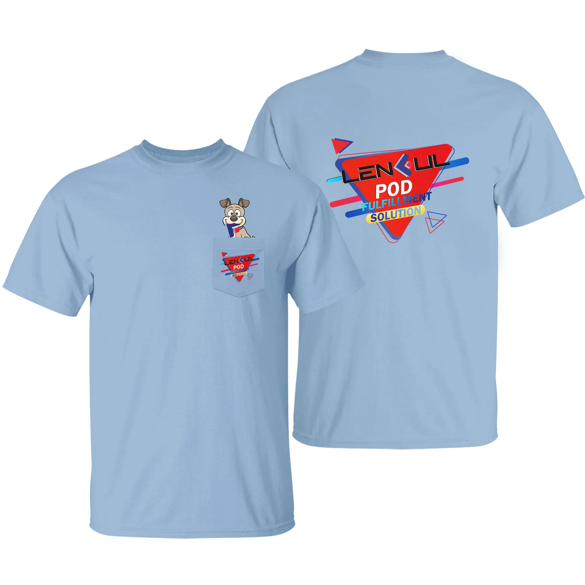 2D Pocket T-Shirt (US Size)