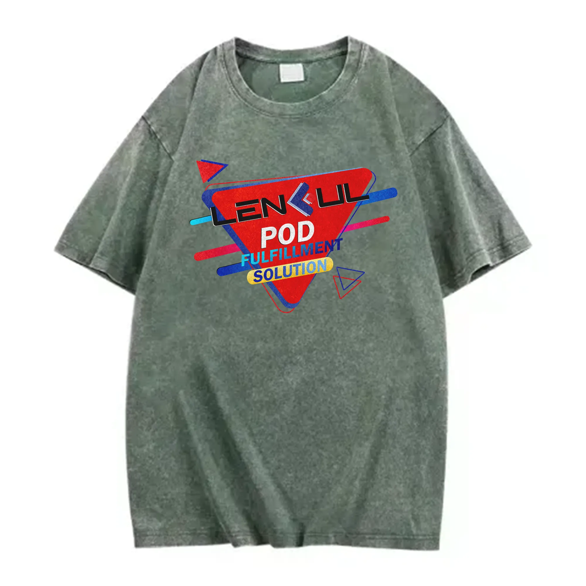 2D Unisex Mineral Wash T-Shirt (DTG)