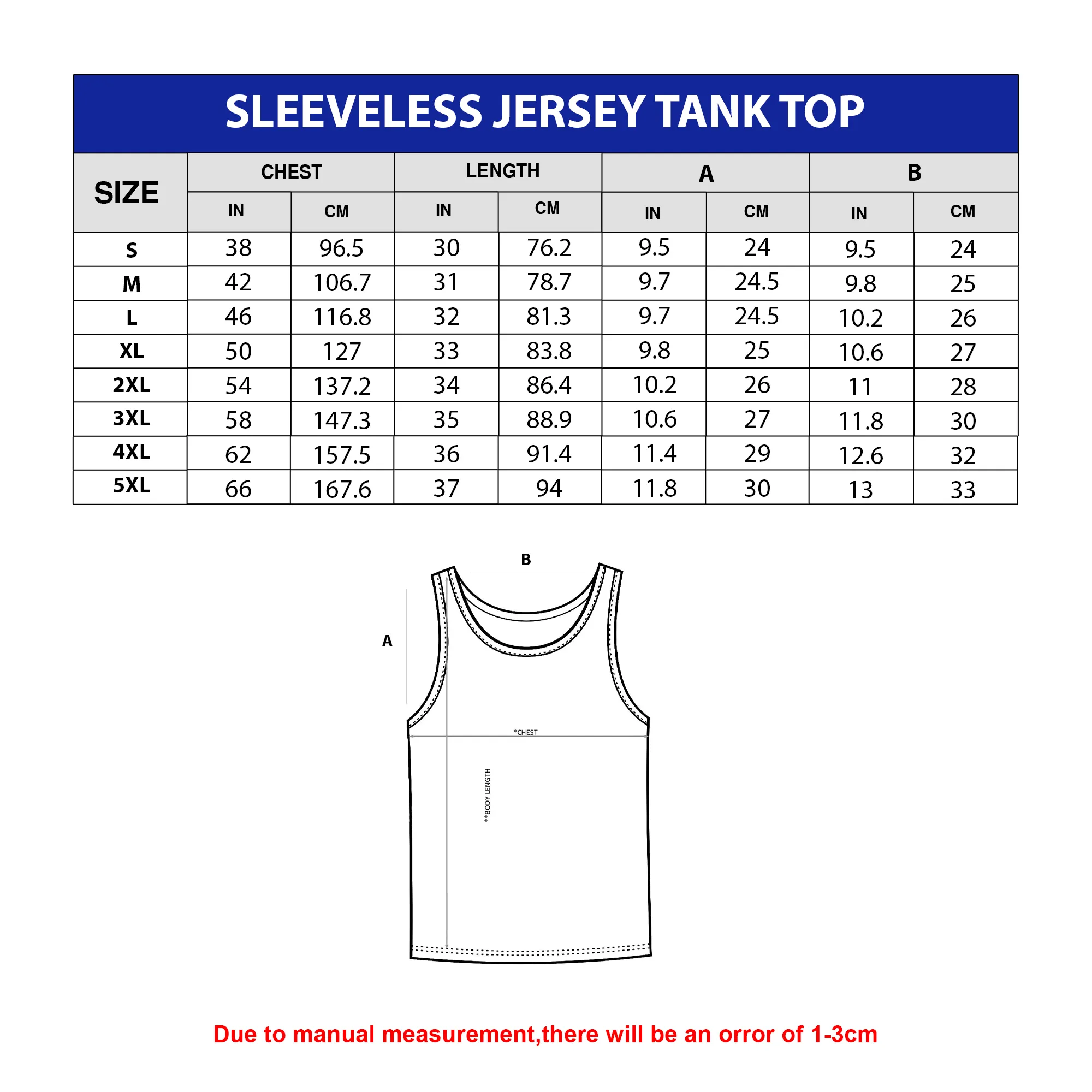VN Jersey Men Sport Tank Top