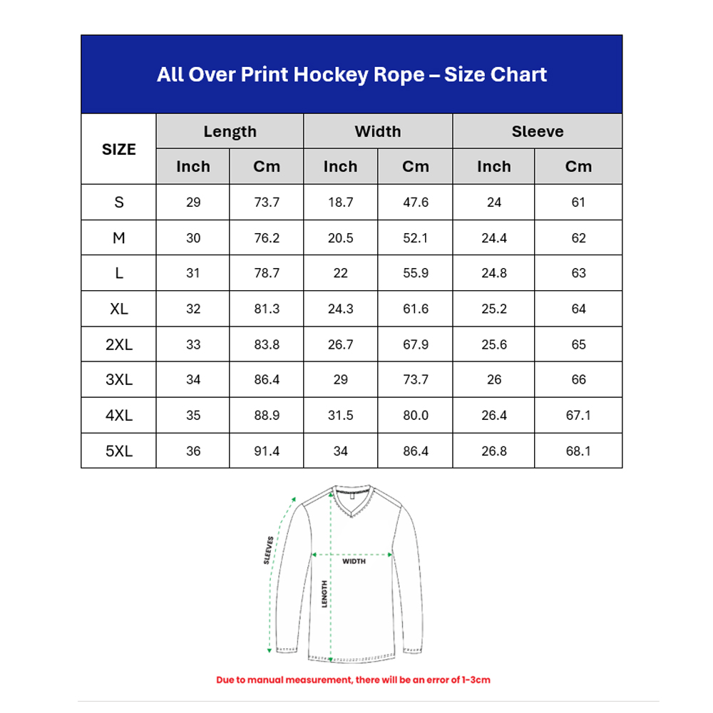 VN All Over Print Hockey Rope