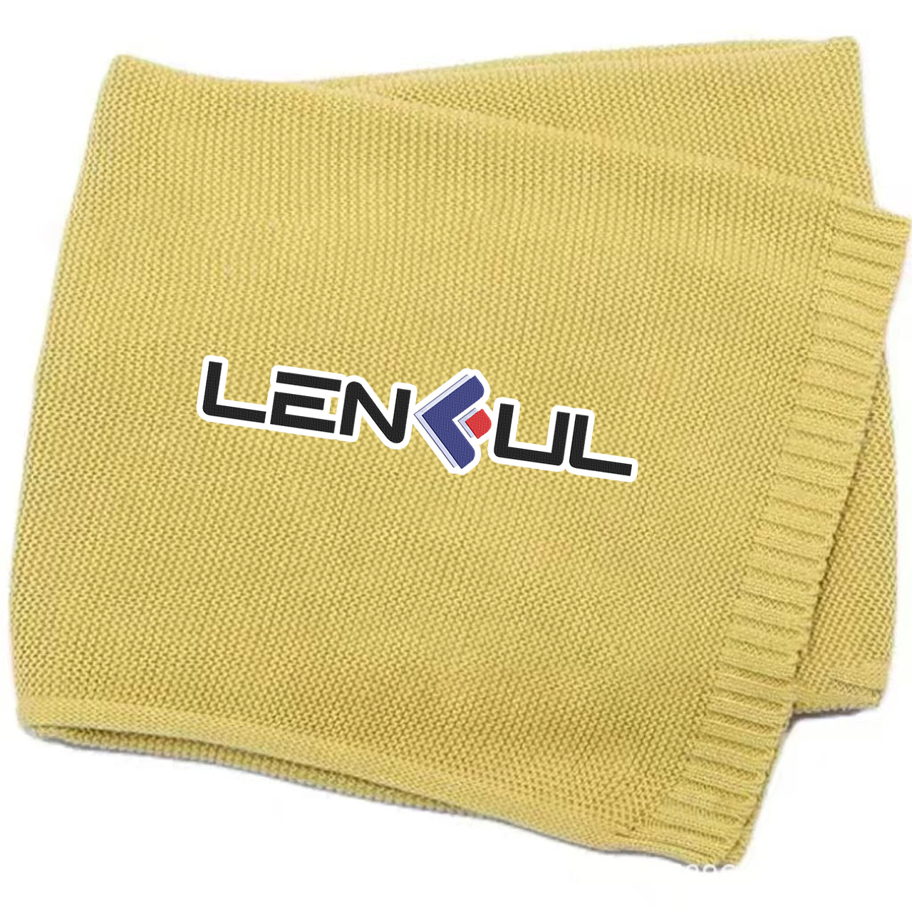 Embroidered Baby Knitted Blanket V1