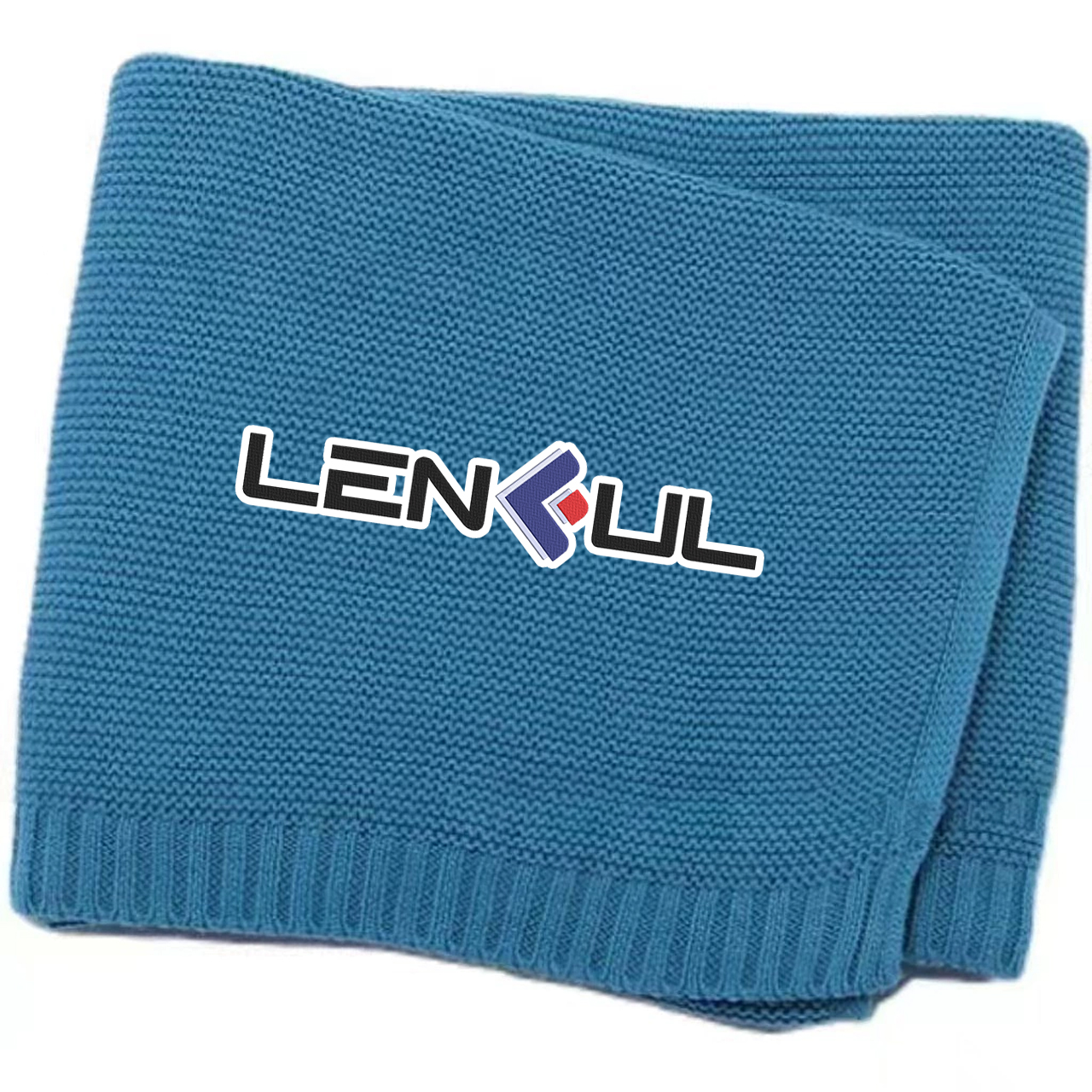 Embroidered Baby Knitted Blanket V1