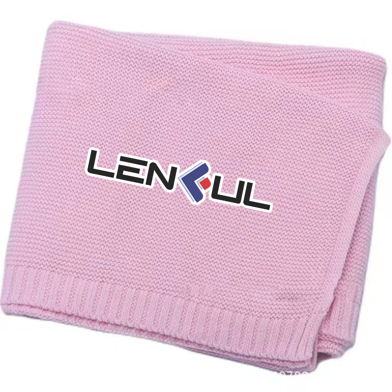 Embroidered Baby Knitted Blanket V1