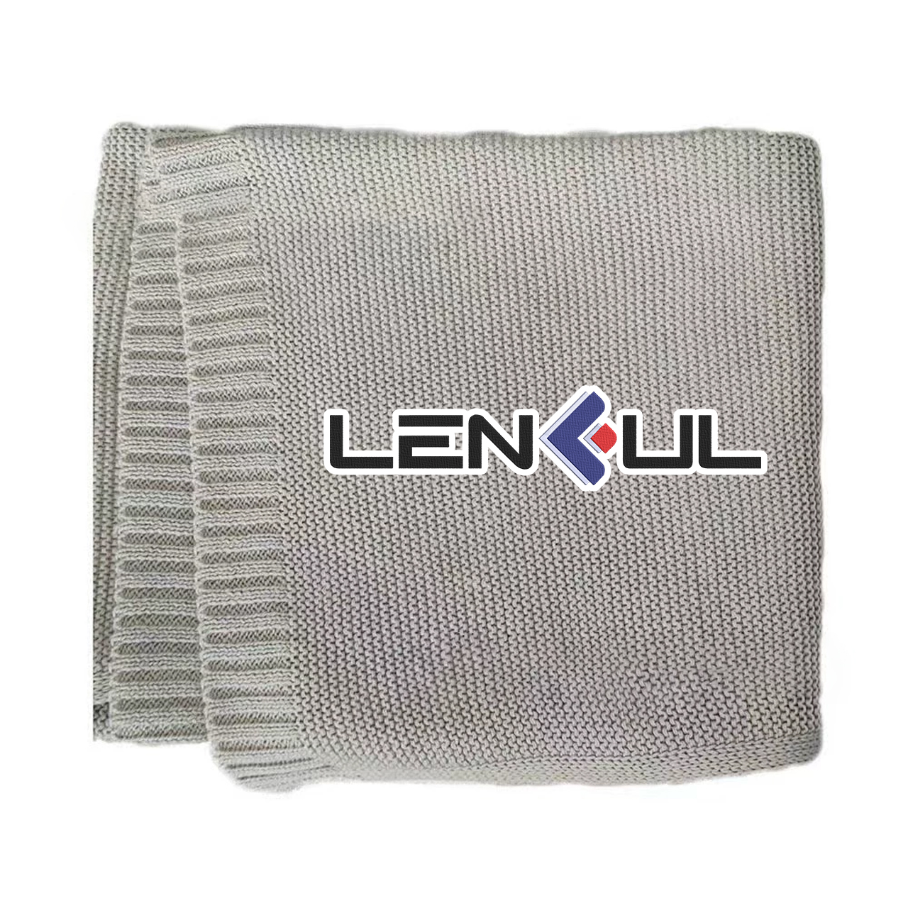 Embroidered Baby Knitted Blanket V1