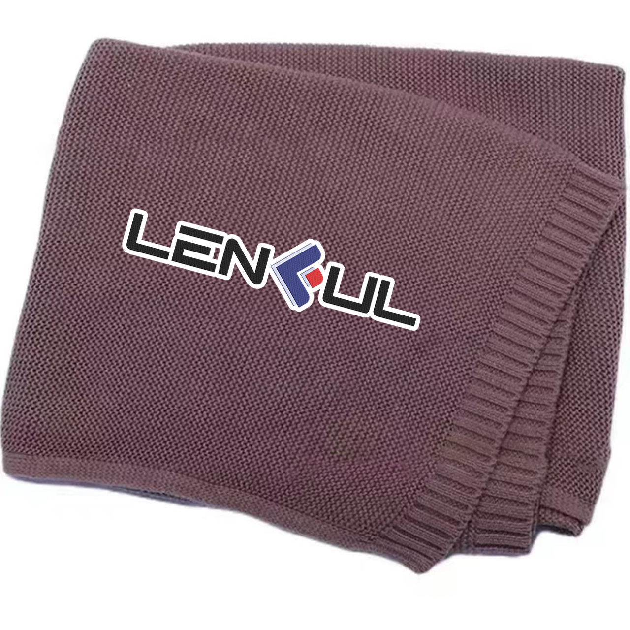 Embroidered Baby Knitted Blanket V1