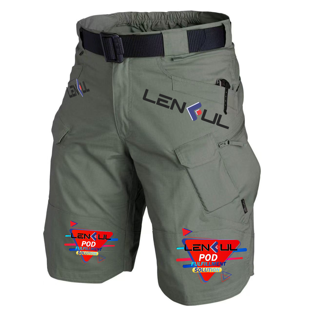 Mens Upgraded Military Tactical Shorts