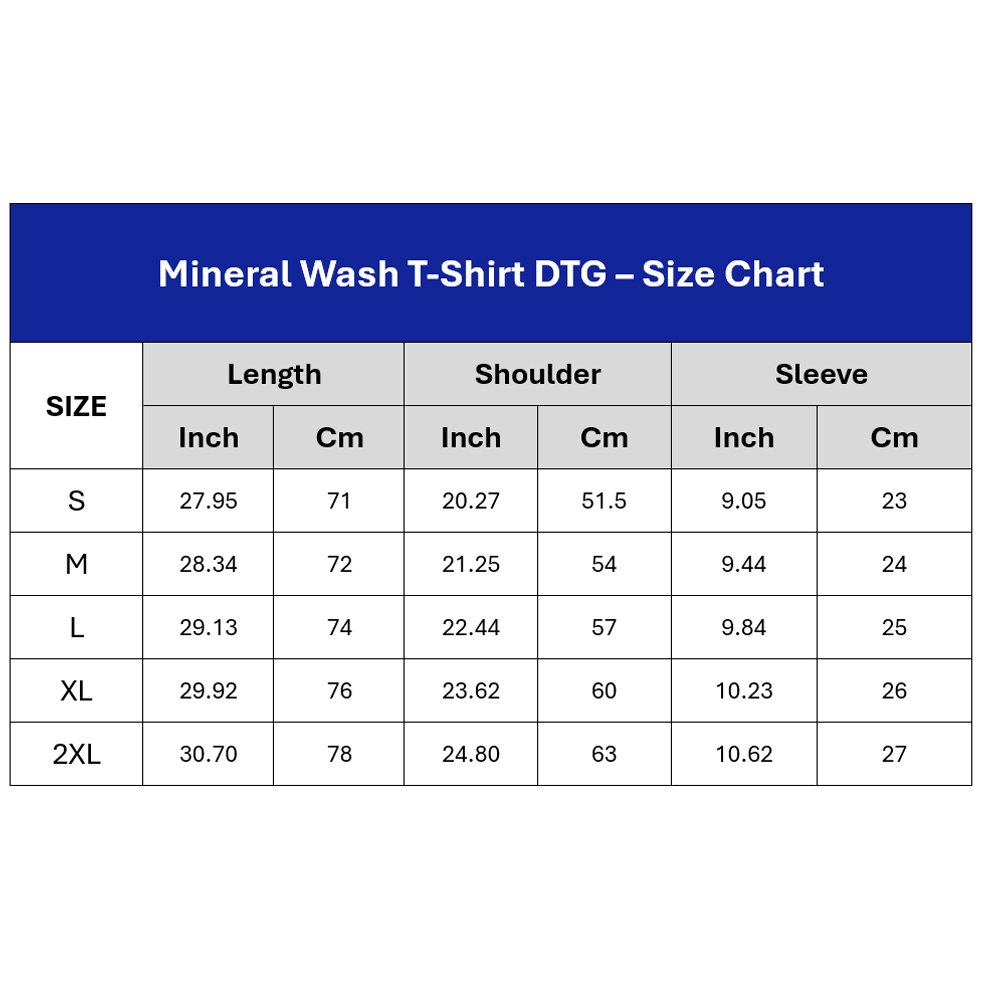 VN Mineral Wash T-Shirt (DTG)