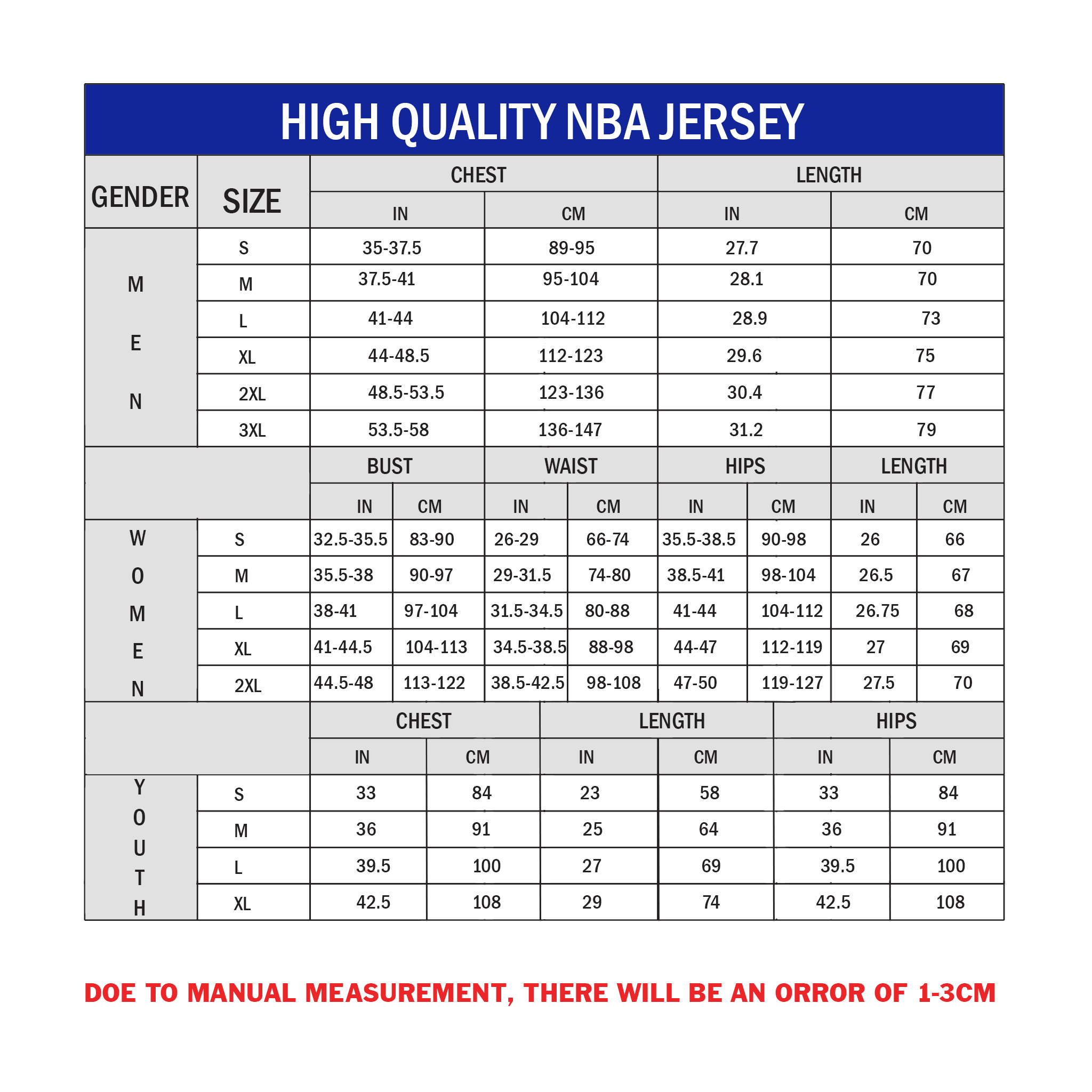 High Quality NBA Jersey