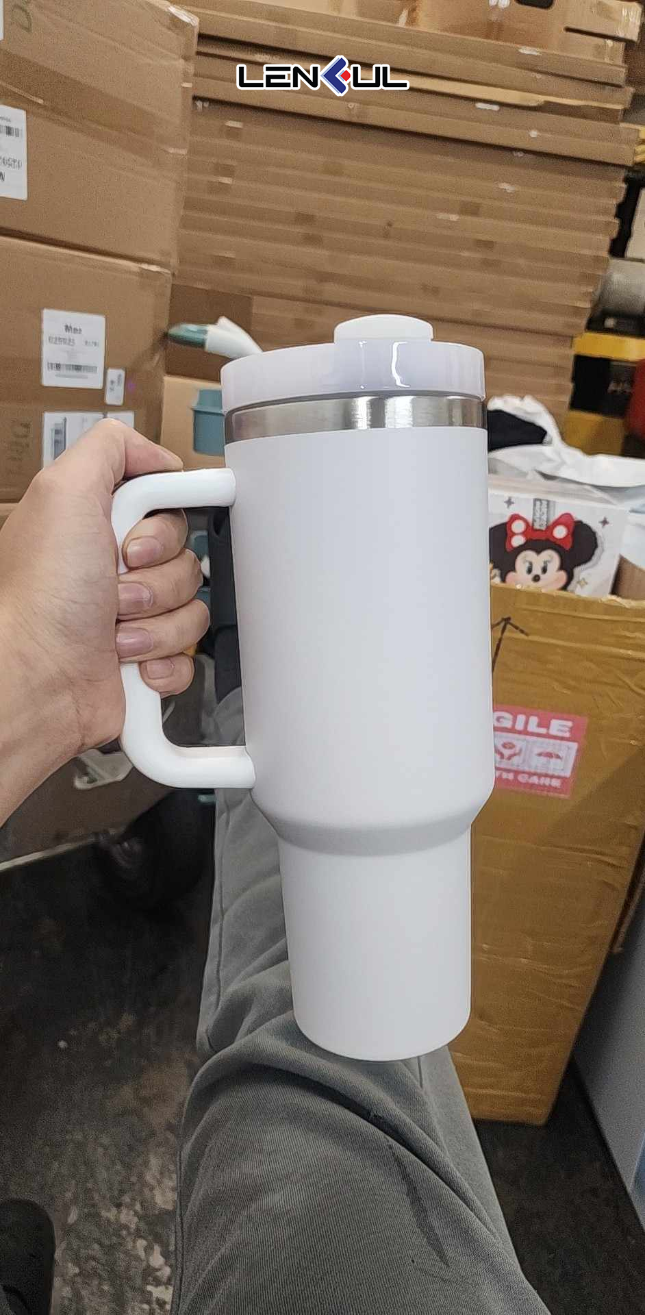 US 40 OZ Engraved Tumbler 