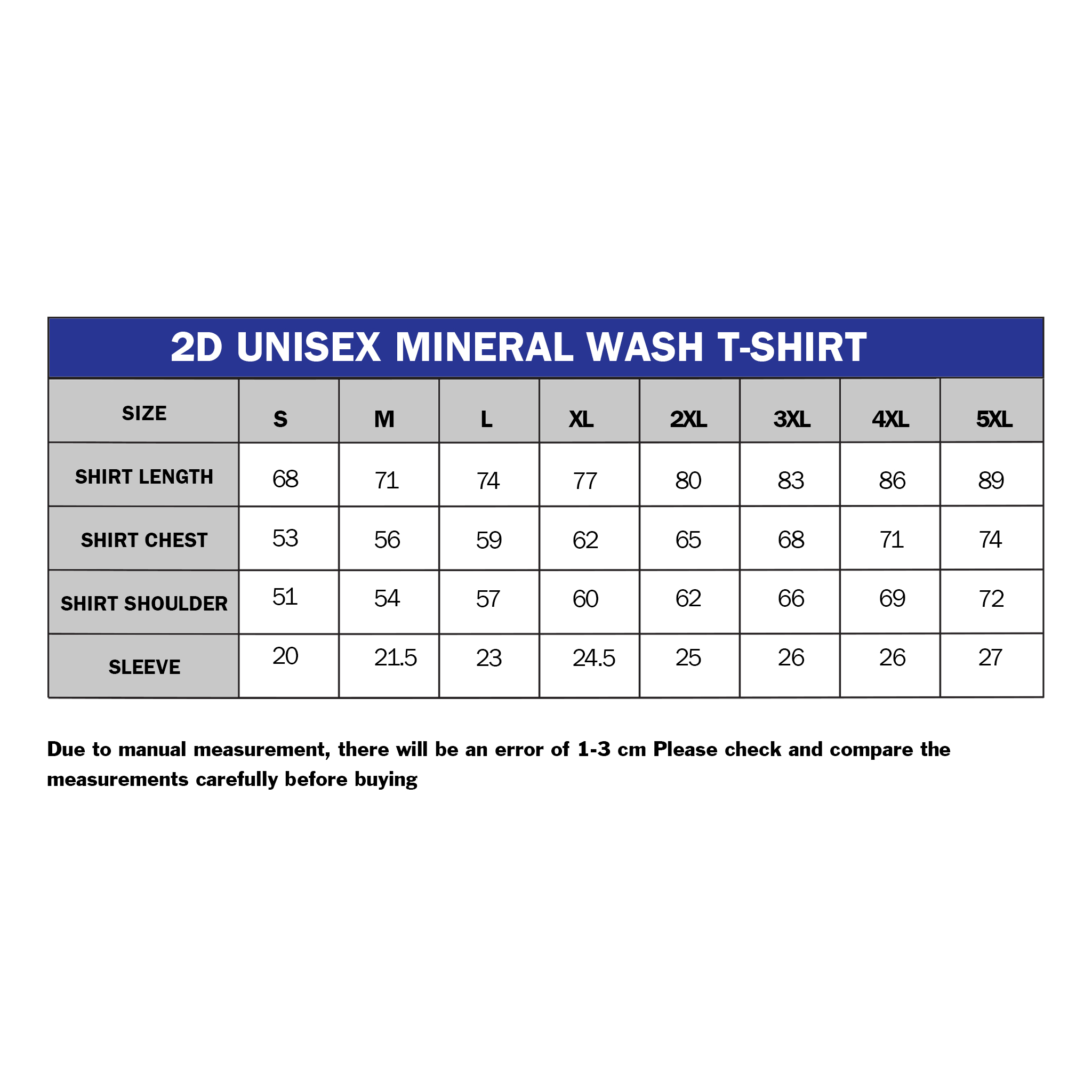 2D Unisex Mineral Wash T-Shirt (DTF)